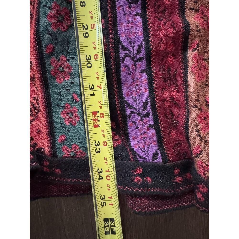 Anthropologie Cecilia Prado Pleated Midi Skirt Knit Women’s Large - Picture 9 of 11